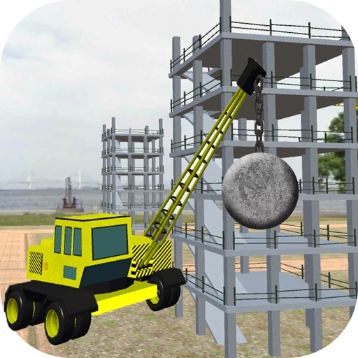 Demolition Crane : Wrecking Ball 3D Construction & Demolition icon