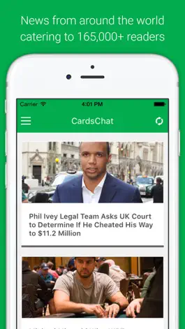 Game screenshot CardsChat Poker News mod apk