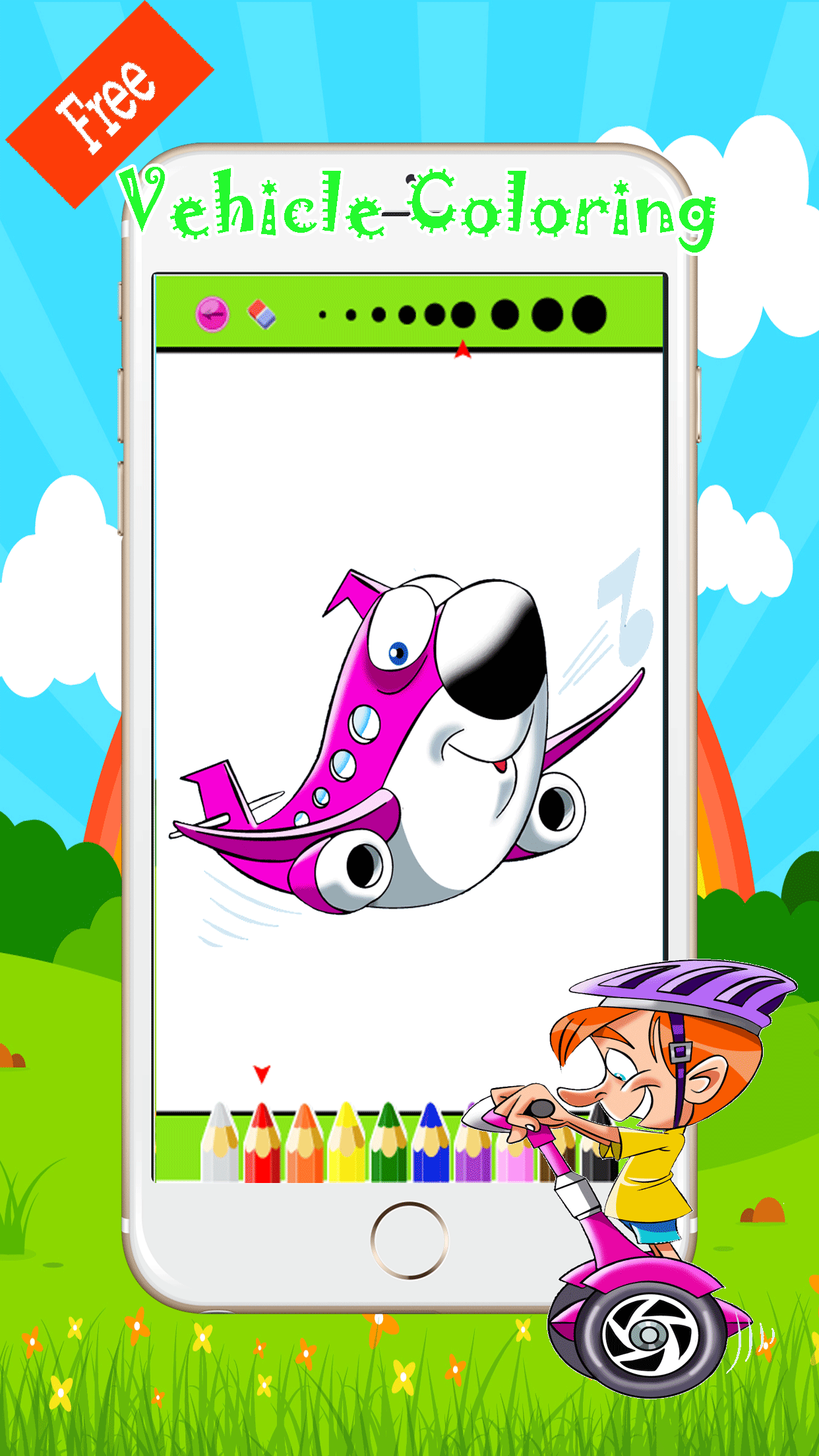coloring book school bus  & drawings trucks screenshot 2
