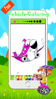 coloring book school bus  & drawings trucks screenshot 2
