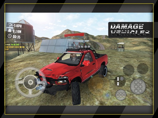 Offroad 4x4 Driving Simulator 3D, Multi level offroad car building and climbing mountains experience iPad screenshot 1 - Games app