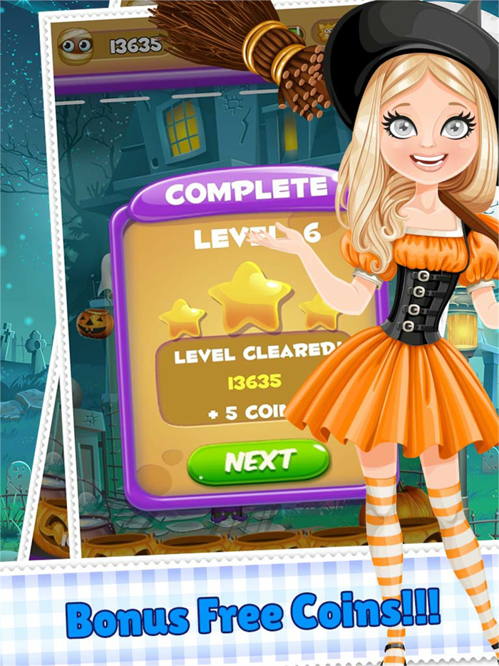 Bubble Spinner Funny Cat Pop Shooter - Addictive Puzzle Witch Action Games