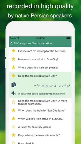 Game screenshot Speak Persian - Learn Persian Phrases & Words apk