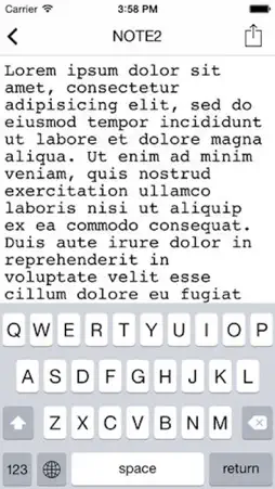 Notez screenshot 5