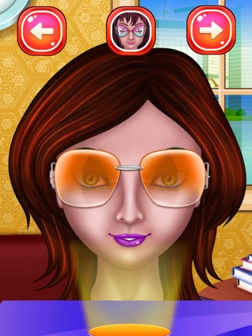Eye Makeup Beauty Salon for Girls : makeover game for girl and kids ! FREE iPad screenshot