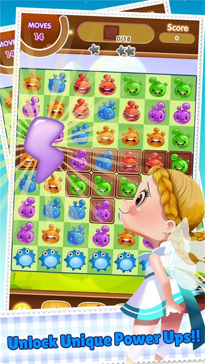 Funny Jelly Sweet Charm Pop Paradise - Delicious Match 3 Adventure Puzzle Game screenshot-3