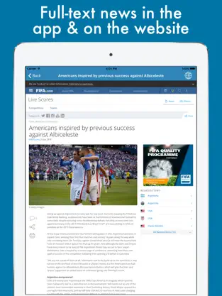 Captura 4 Football News - Worldwide Edition iphone