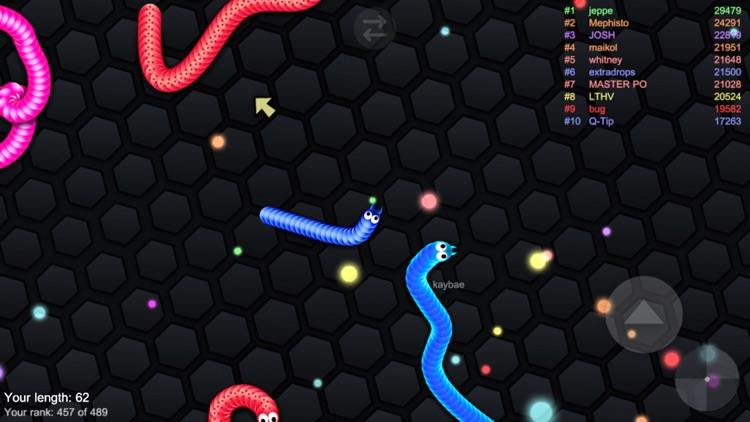 Glowing Snake King - Anaconda Diep War Battle Game screenshot-3