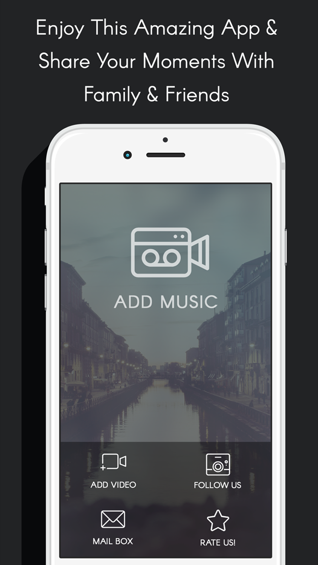 Add Videos to Music - Merge background audio movie maker and video editor free