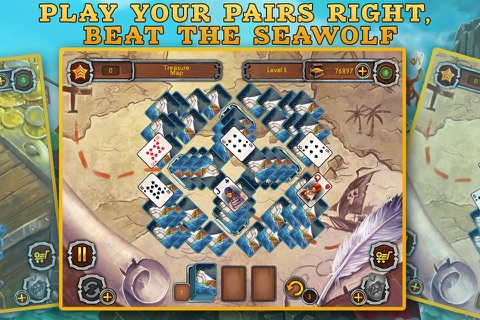 Pirate's Solitaire 2. Sea Wolves screenshot 2