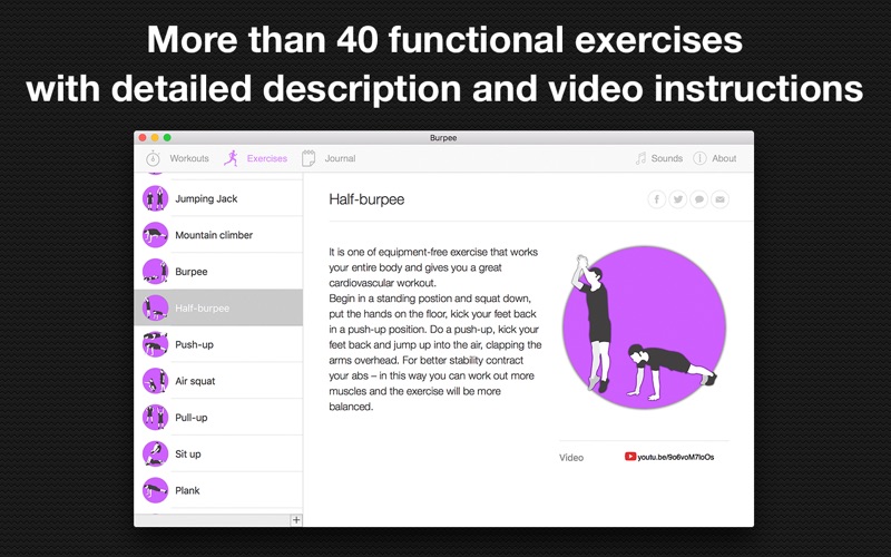 Screenshot #2 pour Burpee - functional workout