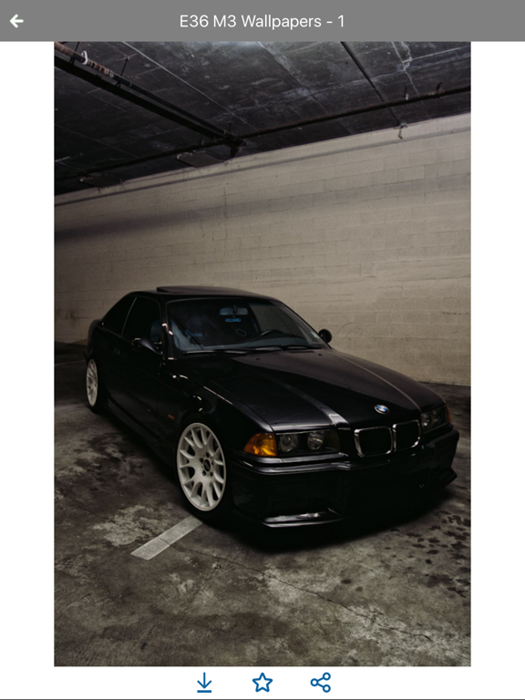 HD Car Wallpapers - BMW M3 E36 Edition iPad screenshot