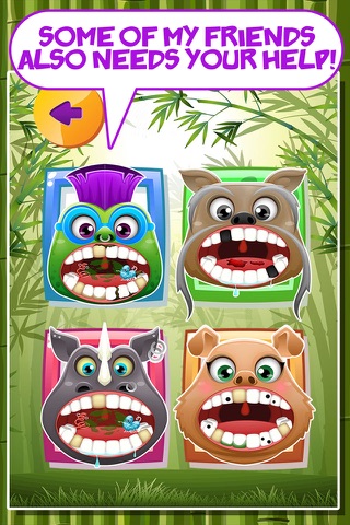 Crazy Little Mutant Animal Dentist – Ninja Tooth Games for Kids Pro screenshot 2