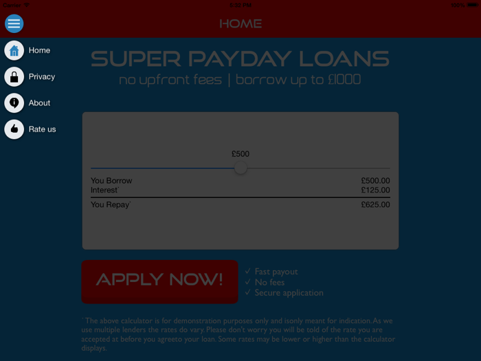 Super Payday Loans