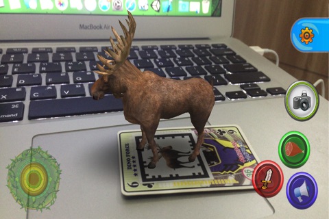 AR Wild Animals(Augmented Reality + Cardboard) for children screenshot 3