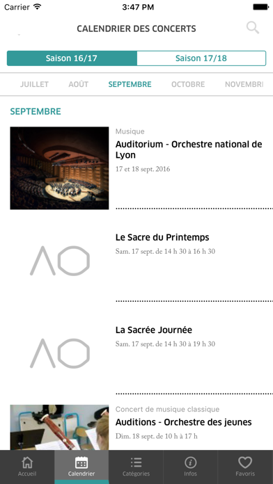 Screenshot #3 pour Auditorium – Orchestre national de Lyon
