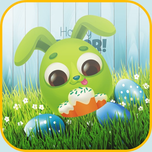 easter bunny eggs match - fun free the matching easter games iOS App