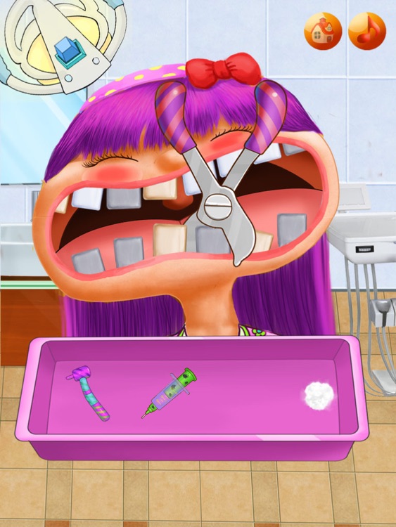Cute Dentist @ Little Doctor Nose Office:Fun Baby Hair Salon and Spa Kids Teeth Games For Girl HD. screenshot-3