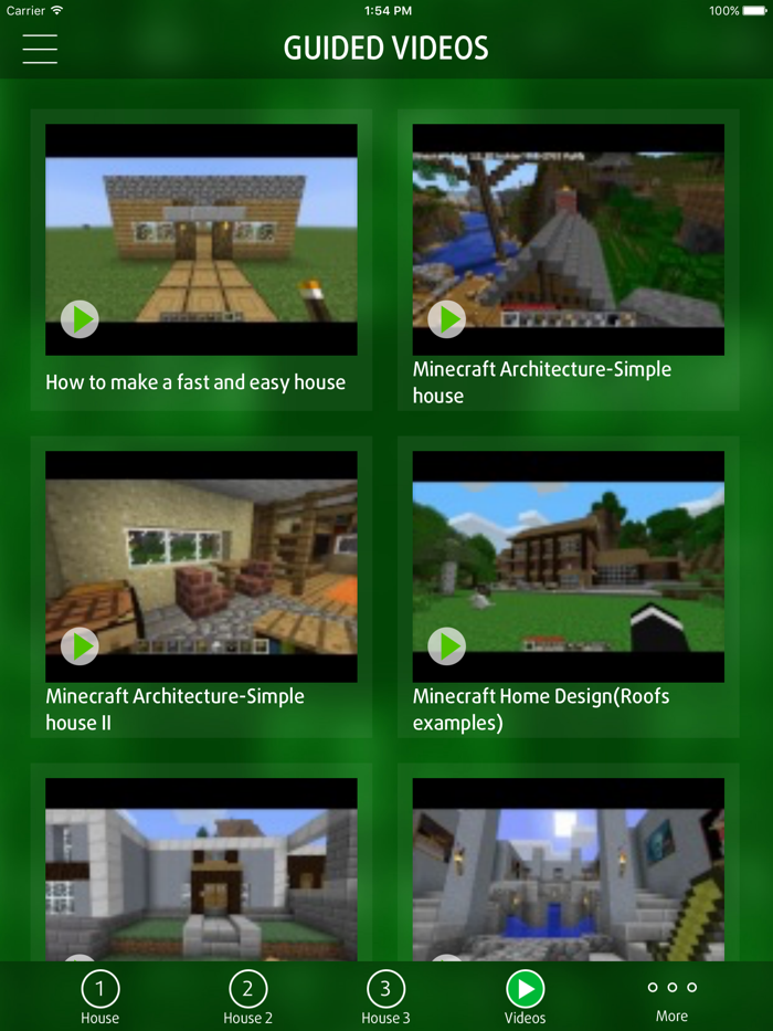 Guide for Building House - for Minecraft PE Pocket Edition