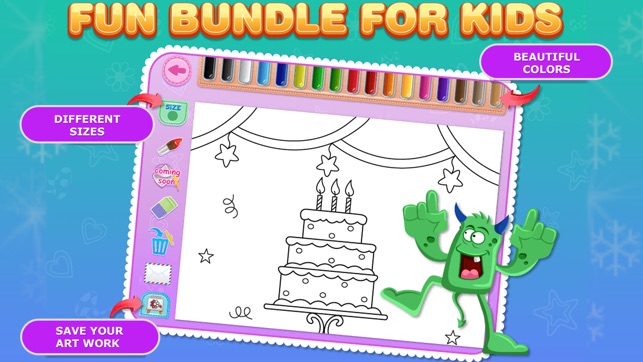 Paintly - Kids Colouring Pages(圖2)-速報App