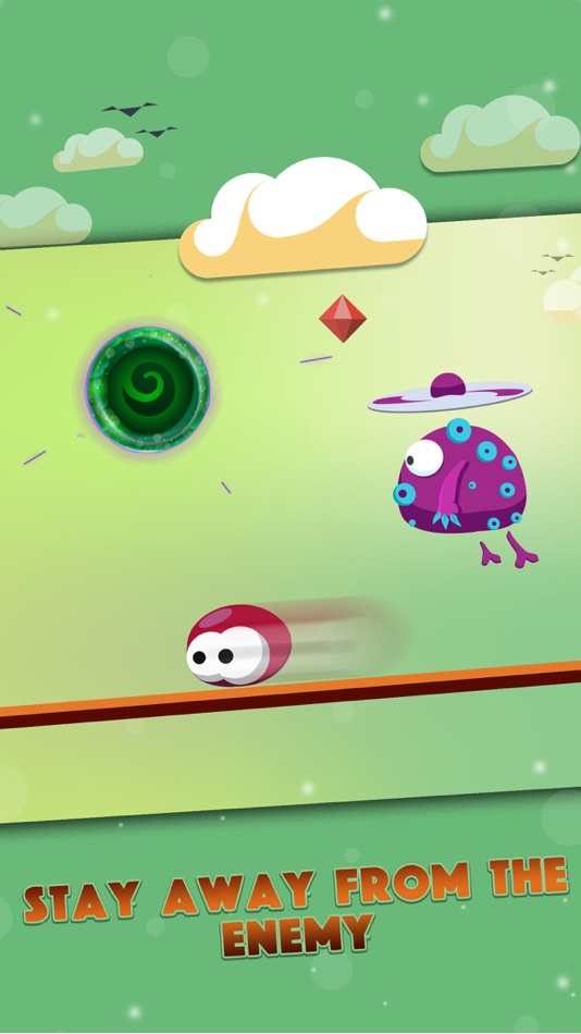 #1. Super bird jump - Stay focused in the Hardest Portal-Game Ever (iOS) 由: Binex Solutions