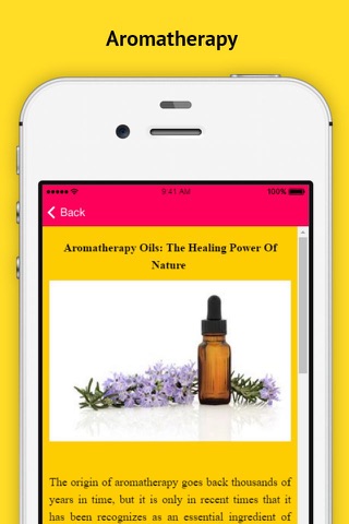 Aromatherapy - Healing Power Of Nature screenshot 3