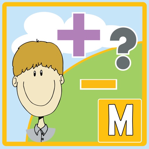 Addition subtraction math - education games for kids icon