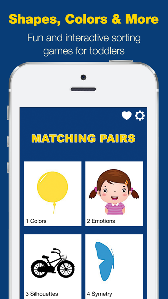 Matching Pairs - Educational Learning Game for Toddlers and Preschool - 1.0 - (iOS)