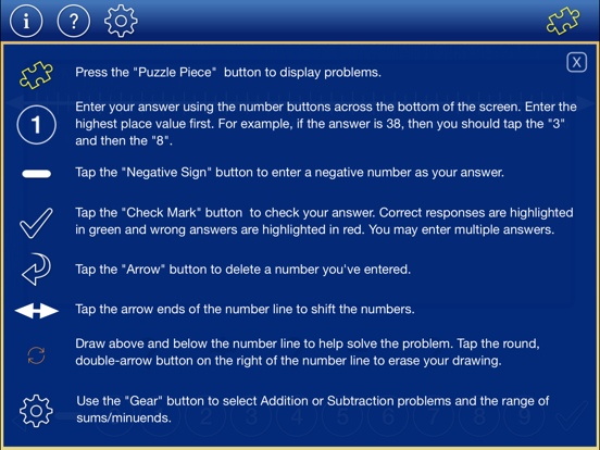 Number Line Math 3-6 iPad screenshot