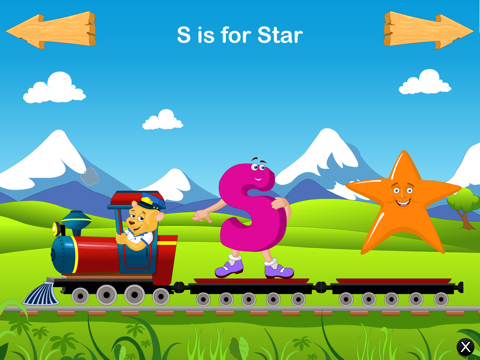 Screenshot #5 pour Alphabet Train For Kids - Learn ABCD