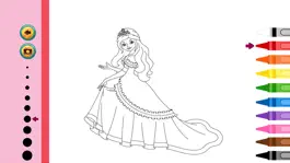 Game screenshot Princess Coloring Book - Painting Game for Kids hack