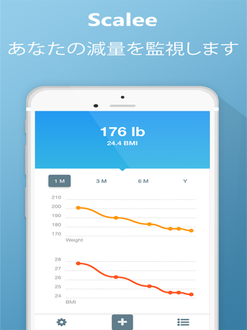 Scalee - 重量トラッカーのおすすめ画像1