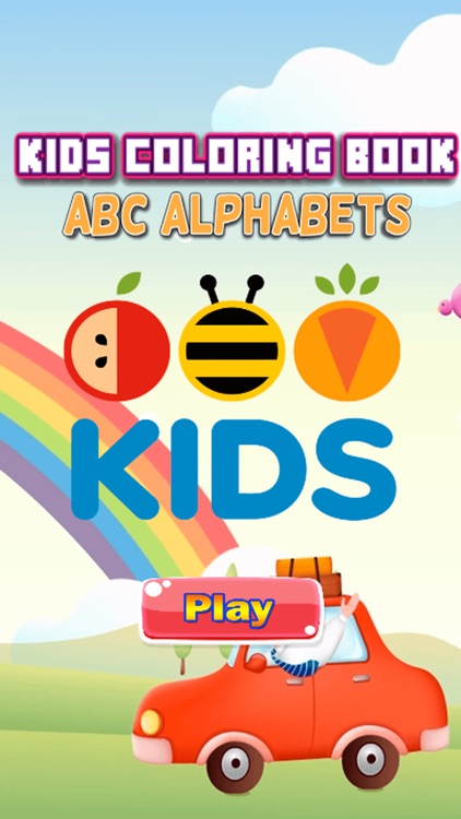 ABC Alphabets Coloring Book - Drawing Pages and Painting Educational Learning skill Games For Kid & Toddler