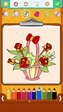 Game screenshot Flower Coloring Pages mod apk