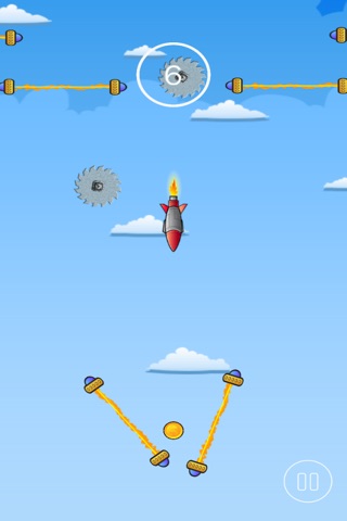 Rocket Drop-The color switch reverse One Tap game screenshot 2
