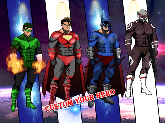 Screenshot #5 pour Create Your Own Man SuperHero - Comics Book Character Dress Up Game for Kids & Boys
