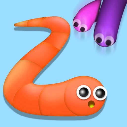 Un-blocked Slithering Worms - Eat color blocks to impossible Puzzle for Slither-io edition game PRO