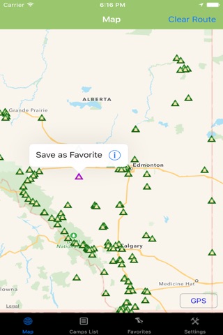 Alberta – Camping & RV spots screenshot 3