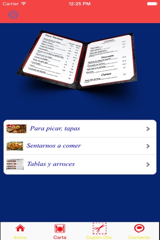 Restaurantecanoe screenshot 4