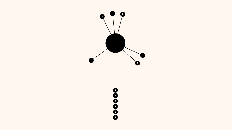#5. Impossible Twisty Dots - Fun dots game (iOS) By: Aliaksandr Branavets