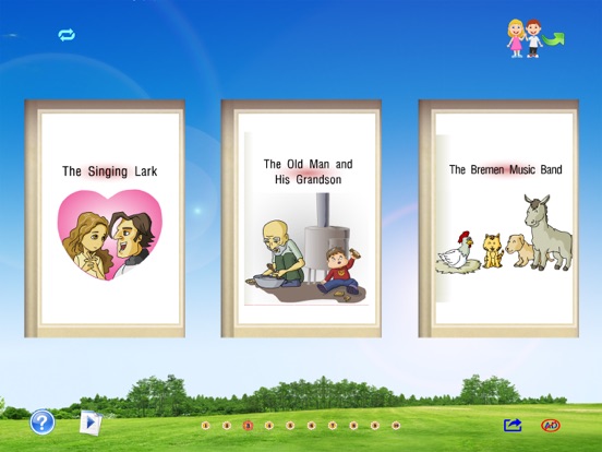 Audiobooks:children's favorite fairy tales 6 iPad screenshot 4 - Book app
