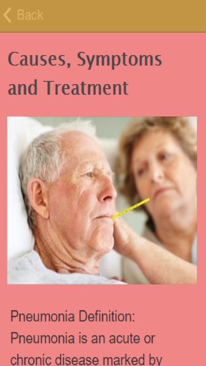 Symptoms Of Pneumonia
