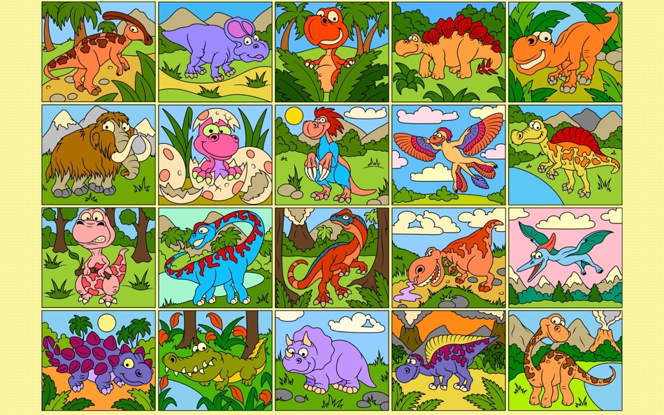 #1. Paint by Numbers - Dinosaurs + (macOS) 由: Kedronic UAB