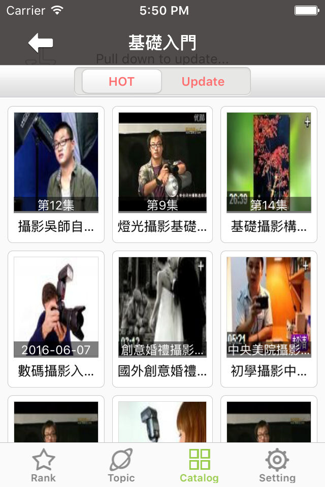 photography learning