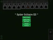 Spider Solitaire Classic Patience Game Free Edition by Kinetic Stars KS ipad bilder 2