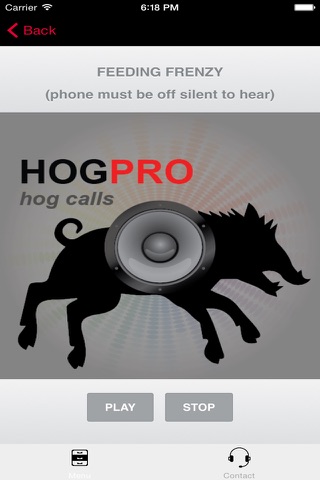 REAL Wild Hog Calls + Wild Boar Calls for Hunting BLUETOOTH COMPATIBLE screenshot 2