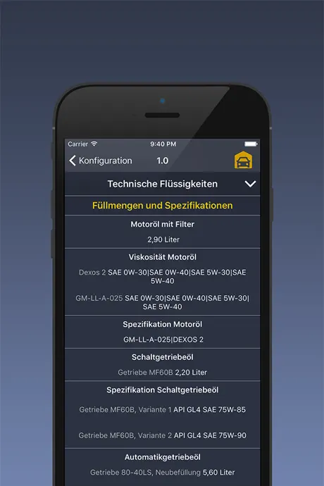 TechApp for Opel