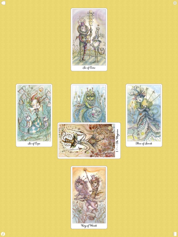 Joie de Vivre Tarot iPad screenshot 5 - Entertainment app