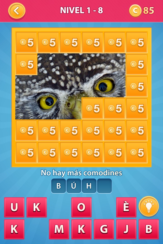 Hidden Words - trivia quiz and word game to guess words on images hidden by mosaic screenshot 3