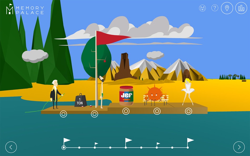 #1. Memory Palace - US History (macOS) 由: Memory Palace